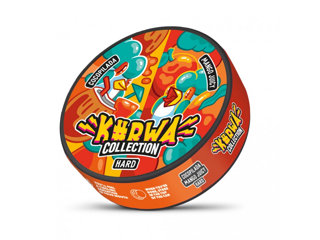 Kurwa Collection Hard Pina Colada Mango – snusim.to