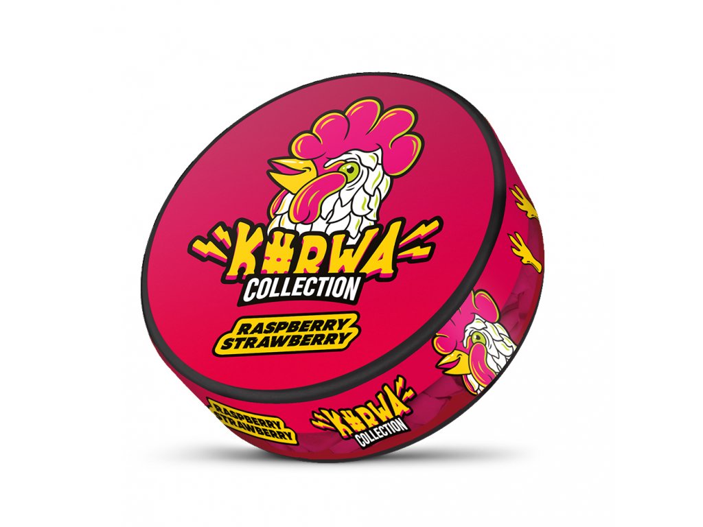 Kurwa Collection Hard Raspberry Strawberry snusim.to