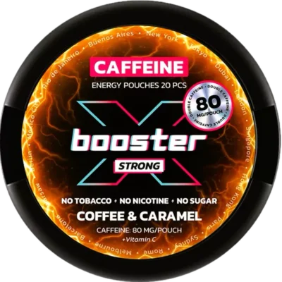 X-Booster Strong Coffee & Caramel 80mg