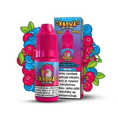 KURWA COLLECTION E-LIQUID BLUEBERRY CHERRY CRANBERRY