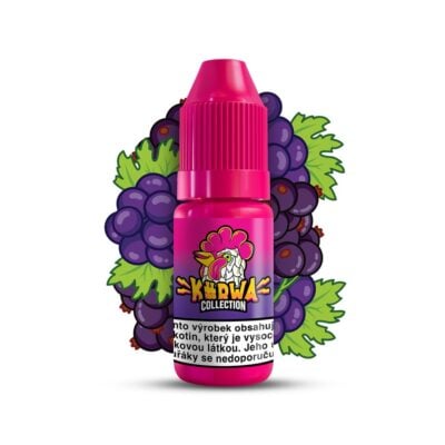 KURWA COLLECTION E-LIQUID BLACKCURRANT PURPLE GRAPE