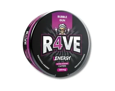 R4VE ENERGY BUBBLE GUN 100 MG