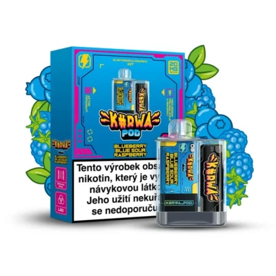 KURWA POD KIT BLUEBERRY BLUE SOUR RASPBERRY