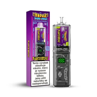 KURWA POD PRO KIT BLACKCURRANT PURPLE GRAPE